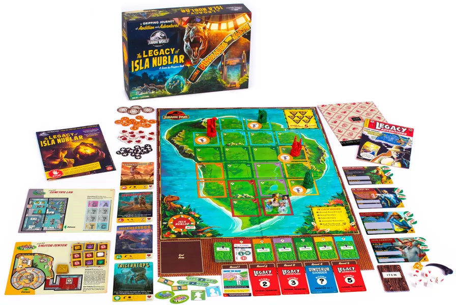 Jurassic World: Legacy of Isla Nublar Kickstarter Edition Jurassic World: Legacy of Isla Nublar Kickstarter Edition