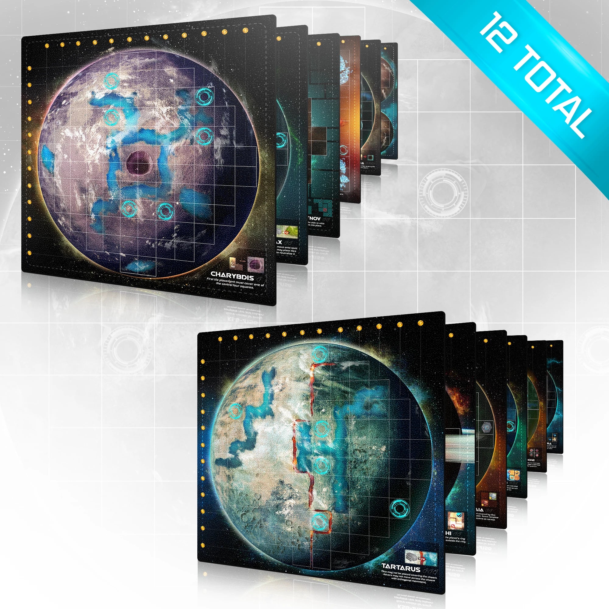 Planet Unknown: Neoprene Planet Playmats