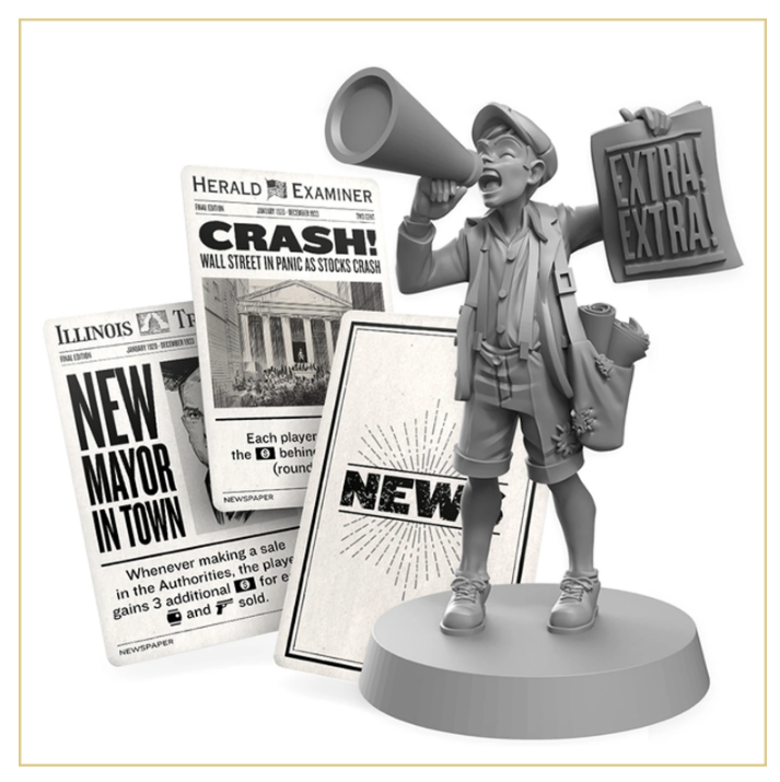 Scarface 1920: Paperboy & News Cards