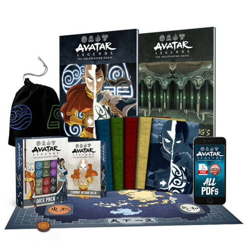Avatar Legends: The Roleplaying Game bundle all content