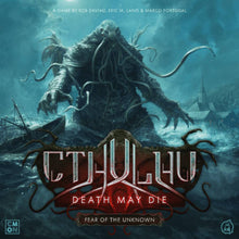 Load image into Gallery viewer, Cthulhu Death May Die - Fear of the Unknown front box art

