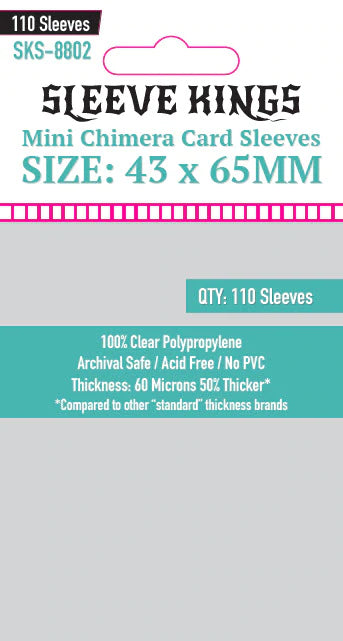 Sleeve Kings Mini Chimera Card Sleeves (SKS-8802)