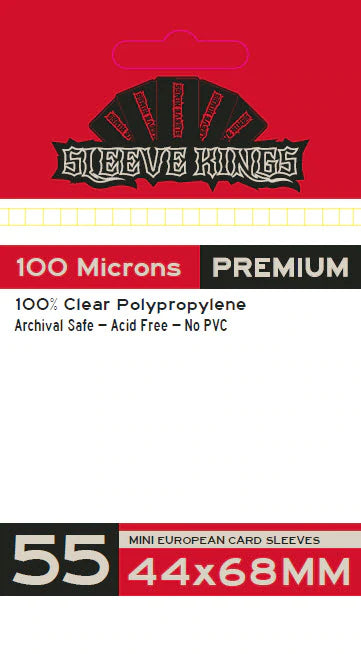 Sleeve Kings Premium Mini European Card Sleeves (SKS-9902)